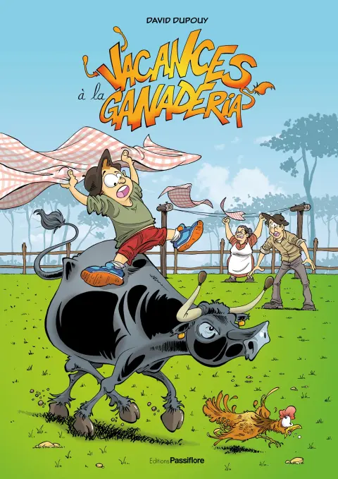 Les vacances de Louis dans les Landes 1 Vacances à la Ganaderia