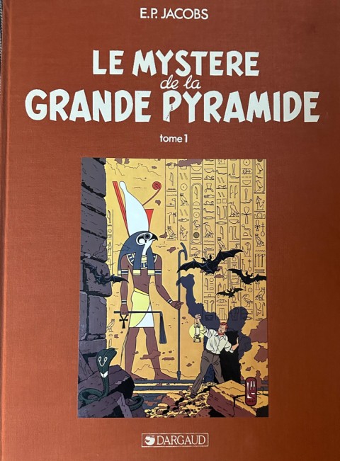 Couverture de l'album Blake et Mortimer Tome 4 Le mystère de la grande pyramide