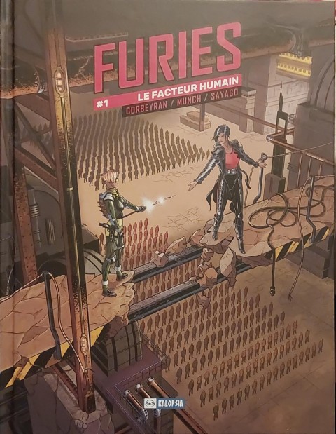 Couverture de l'album Furies #1 Le facteur humain