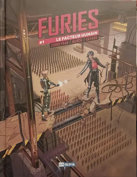 Couverture de l'album Furies #1 Le facteur humain