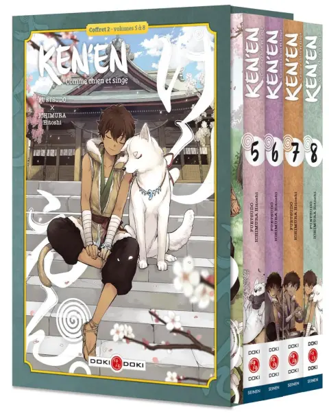 Ken'en - Comme chien et singe 2 Tomes 5 à 8