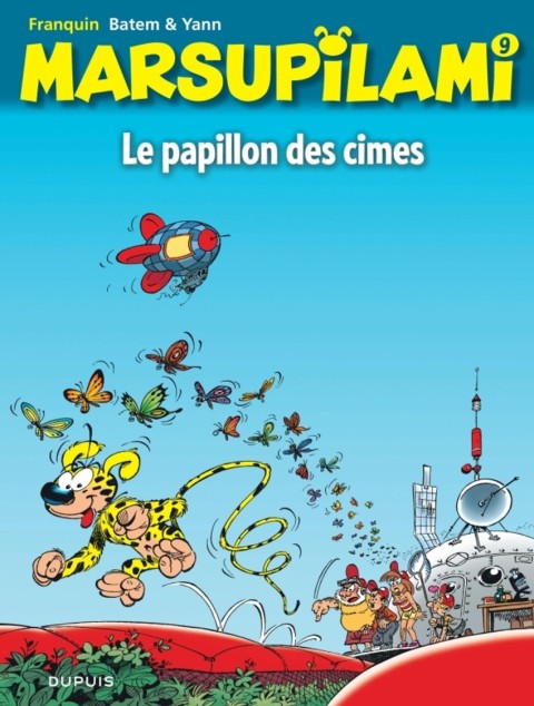 Couverture de l'album Marsupilami Tome 9 Le papillon des cimes