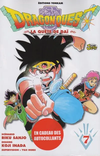 Dragon Quest - La quête de Daï Tome 7 Les sauveurs immortels !!