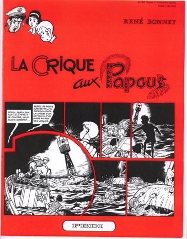 Couverture de l'album Fripounet et Marisette P.B.D.I. Tome 3 La Crique aux Papous