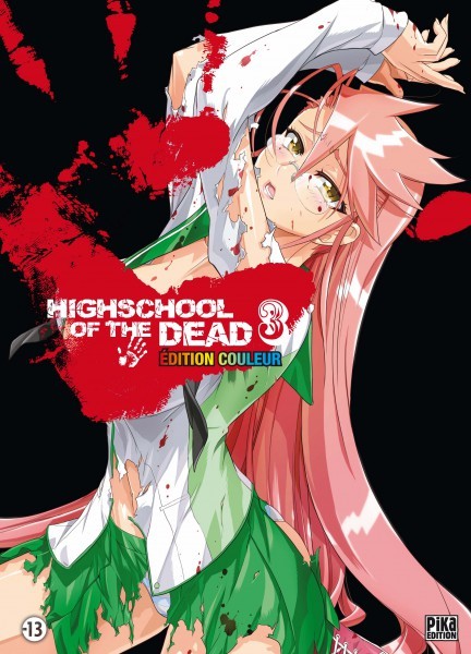 Couverture de l'album Highschool of the dead Édition couleur 3