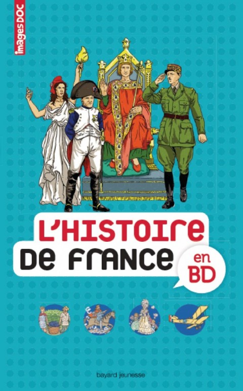 Couverture de l'album L'Histoire de France en BD