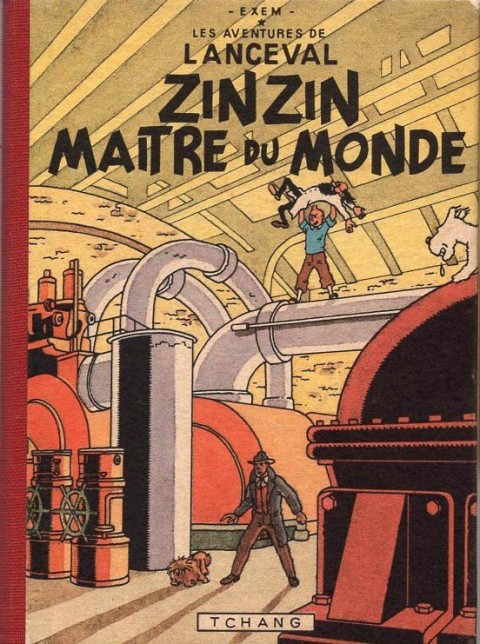 Couverture de l'album Les aventures de Lanceval Tome 2 Zinzin Maître du Monde