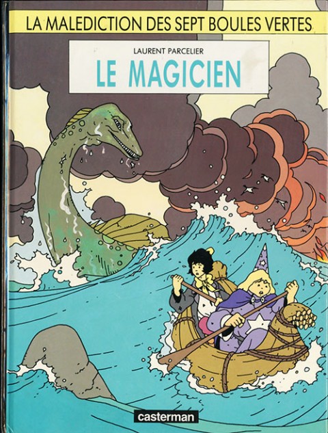 Couverture de l'album La Malédiction des sept boules vertes Tome 2 Le magicien