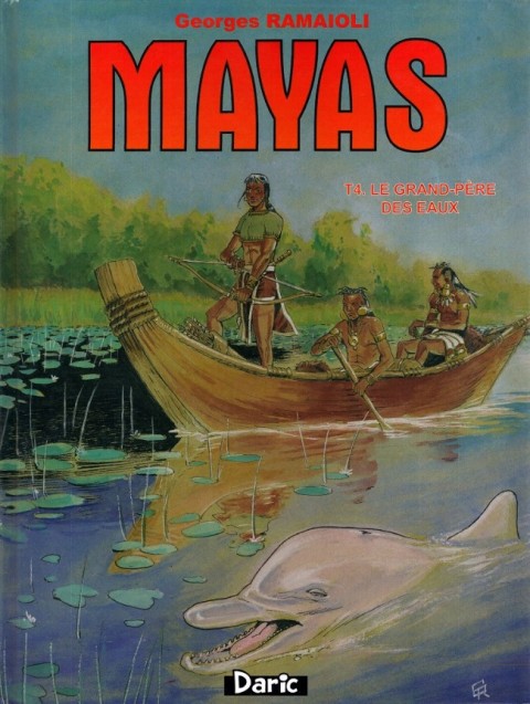 Couverture de l'album Mayas Tome 4 Le grand-père des eaux