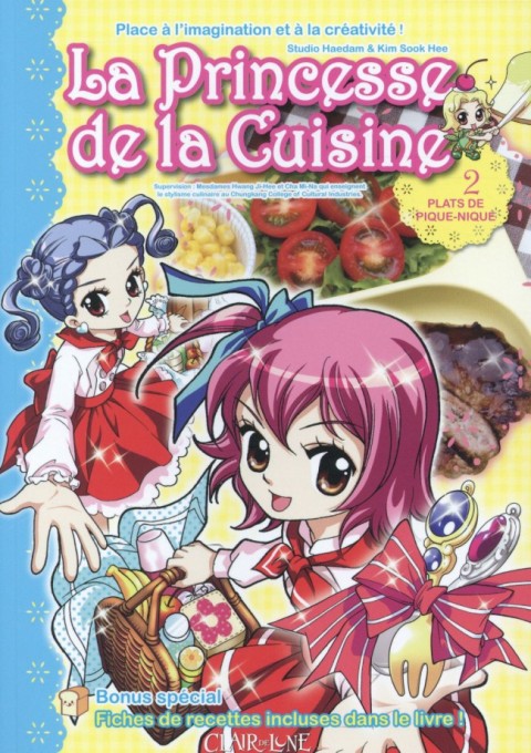 Couverture de l'album La Princesse de la Cuisine Tome 2 Plats de pique-nique