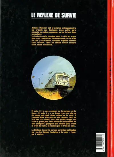 Verso de l'album Le Réflexe de survie