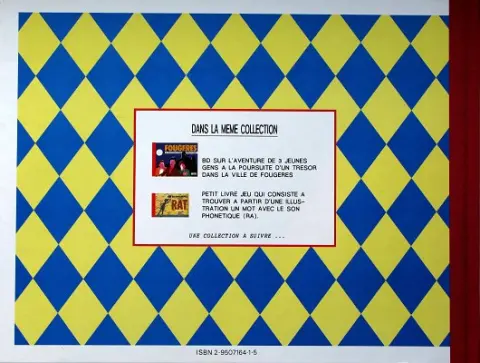Verso de l'album Rennes le temps d'une histoire