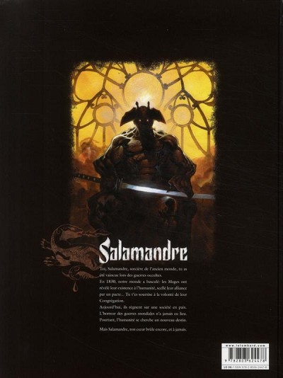 Verso de l'album Salamandre Tome 1 Hiroshima