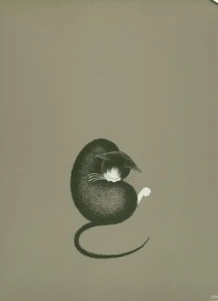 Verso de l'album Les chats
