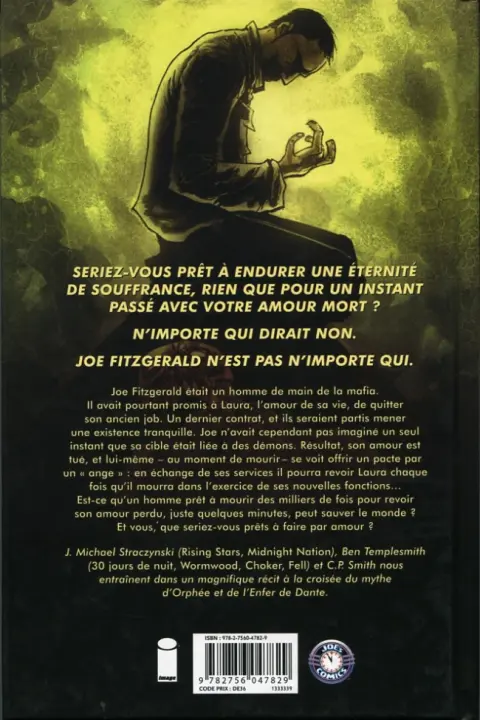 Verso de l'album Ten grand Tome 1 D'amour et de mort