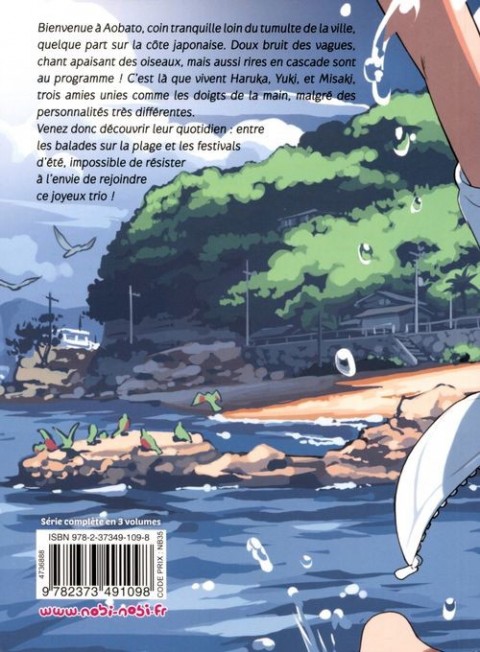 Verso de l'album Un coin de ciel bleu Tome 1