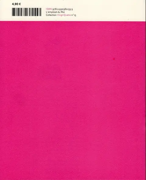 Verso de l'album Une main en or