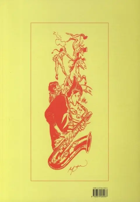 Verso de l'album Les Zingari Tome 2