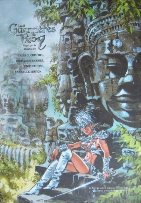 Verso de l'album Les Guerrières de Troy Tome 1 Yquem le généreux