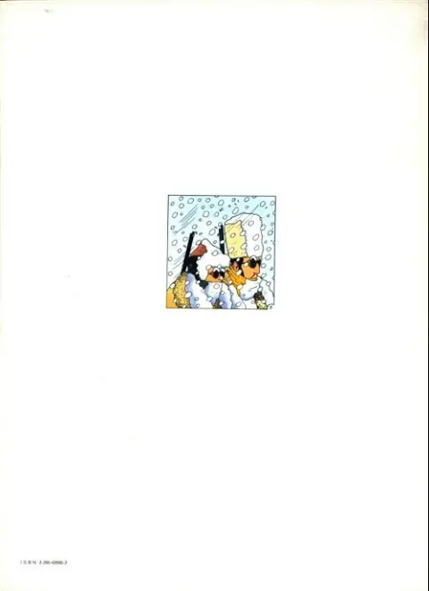 Verso de l'album L'Ombre de Jaïpur Tome 1
