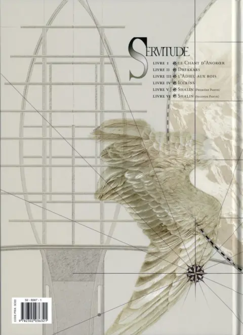 Verso de l'album Servitude Livre IV Iccrins
