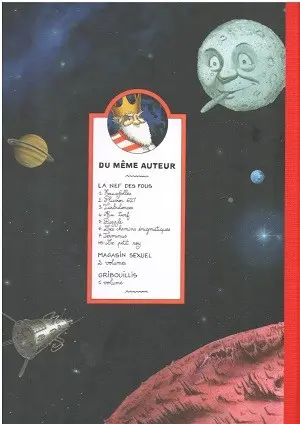 Verso de l'album Le Voyage improbable Tome 1 Première partie