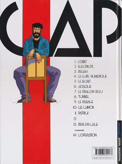 Verso de l'album Capricorne Tome 13 Rêve en cage