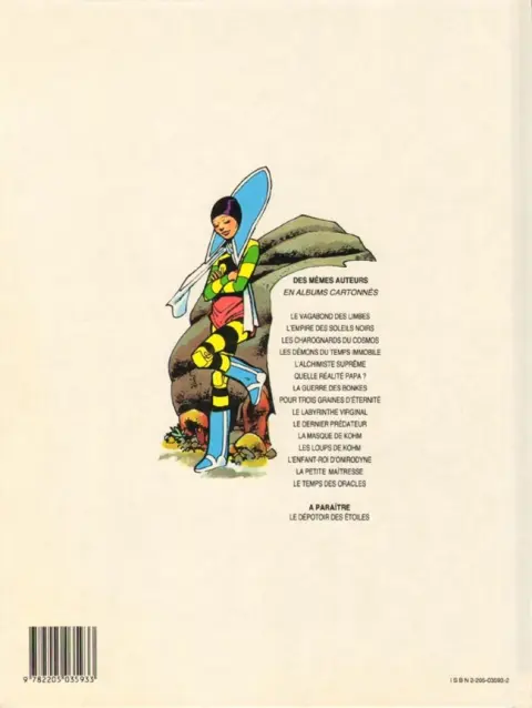 Verso de l'album Le Vagabond des Limbes Tome 15 Le temps des oracles
