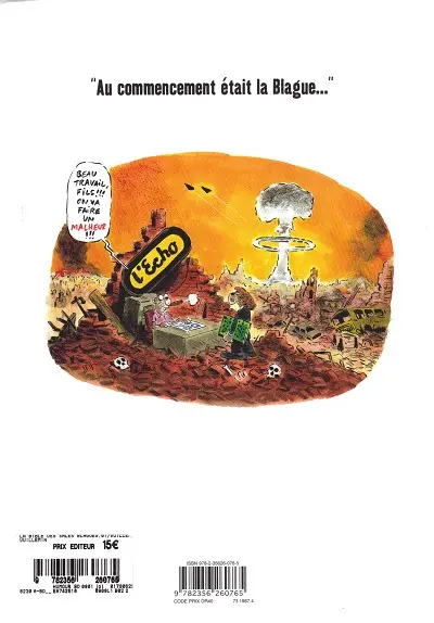 Verso de l'album La Bible des sales blagues Tome 1 Livre 1