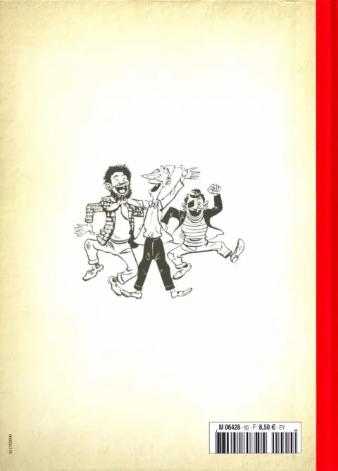 Verso de l'album Les Pieds Nickelés - La collection Tome 91 Les Pieds Nickelés sont honnêtes