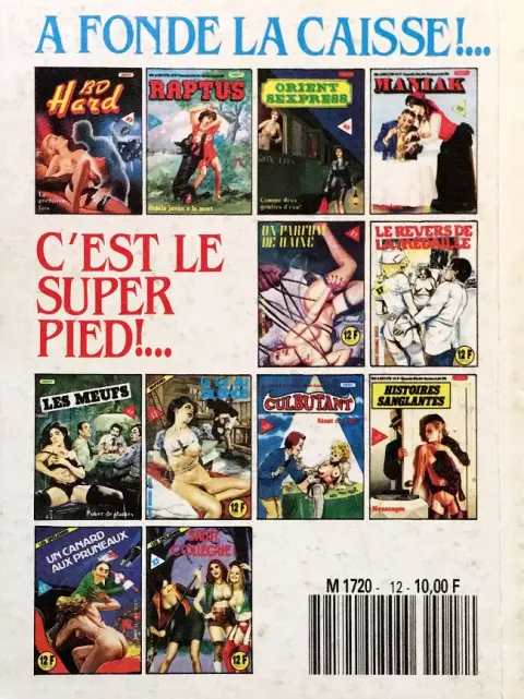 Verso de l'album Les Queutards Tome 12 Otage Ô désespoir !