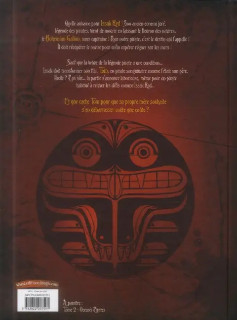 Verso de l'album Bohemian Galion Tome 1 Cœur de pirate