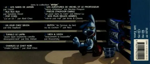 Verso de l'album Butch De l'amour, du lard ou du cochon ?