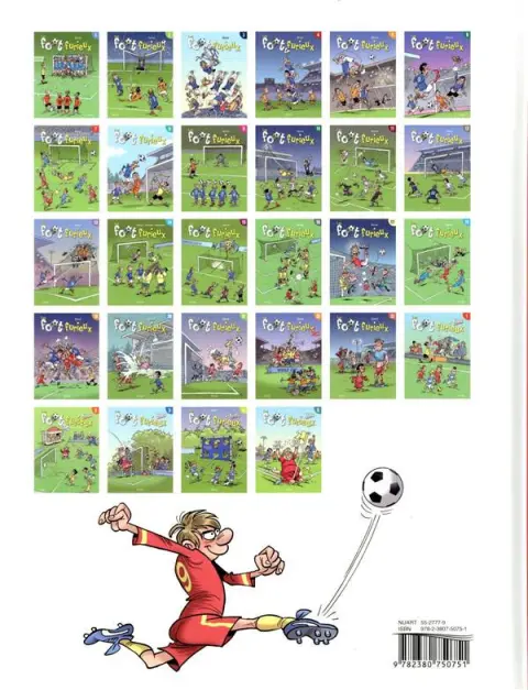 Verso de l'album Les Foot furieux Tome 23