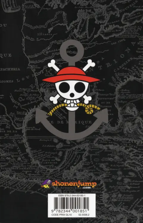 Verso de l'album One Piece Tome 41 Déclaration de guerre