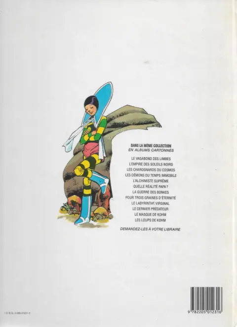 Verso de l'album Le Vagabond des Limbes Tome 4 Les démons du temps immobile