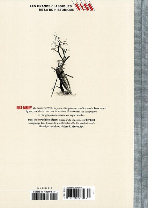 Verso de l'album Les grands Classiques de la BD Historique Vécu - La Collection Tome 14 Les Tours de Bois-Maury - Tome VII : William