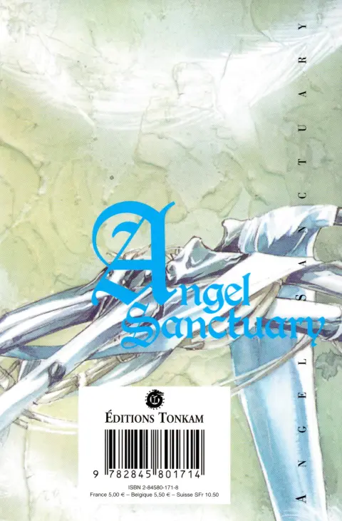 Verso de l'album Angel Sanctuary 14