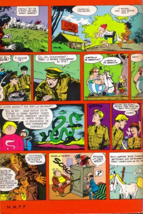 Verso de l'album Pilote N° 4