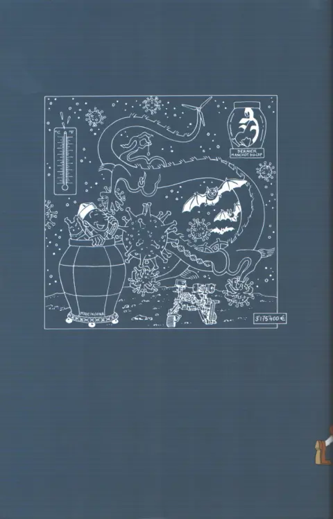 Verso de l'album Tintin aujourd'hui