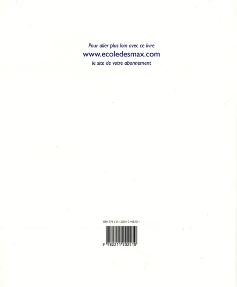 Verso de l'album Une épatante aventure de Jules Tome 1 L'imparfait du futur