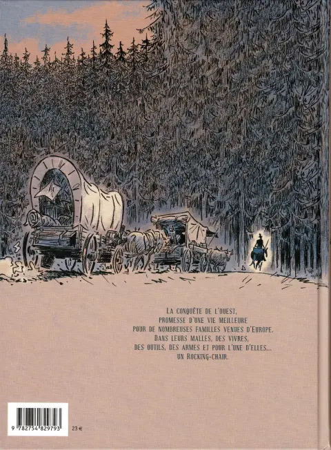 Verso de l'album Rocking Chair