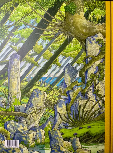 Verso de l'album L'art fantastique d'Andreas