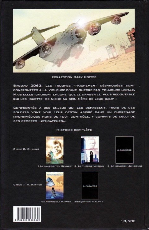Verso de l'album Synchronicity Archive 1 Le protocole Waynes