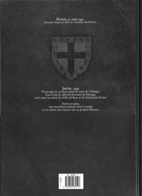 Verso de l'album Les Démons d'Armoises Tome 2 Jehanne des Garous