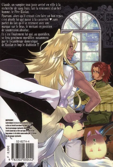 Verso de l'album Father's Vampire 1