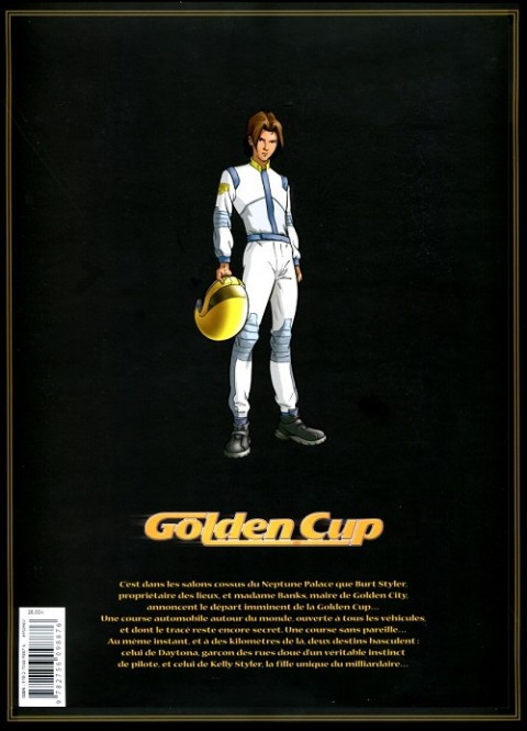 Verso de l'album Golden Cup L'Intégrale Tomes 4 à 6