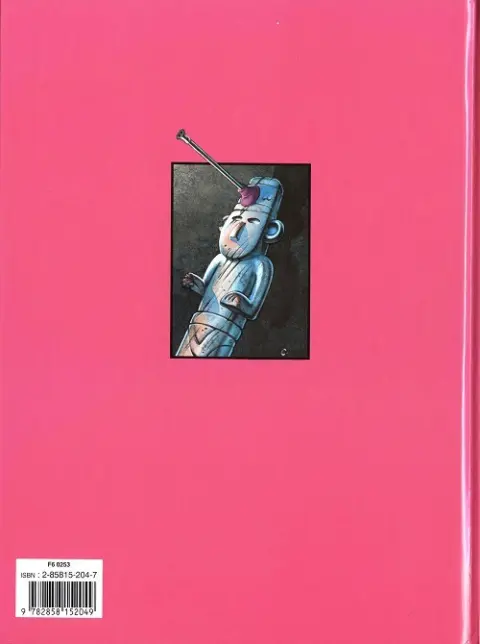 Verso de l'album Litteul Kévin Tome 3