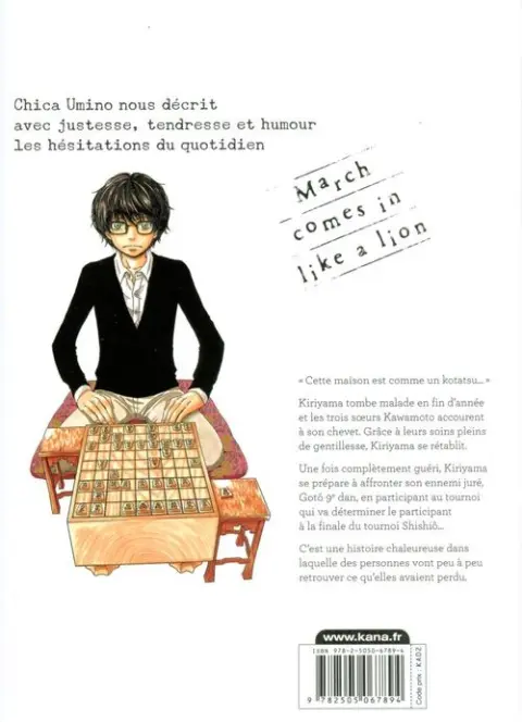 Verso de l'album March comes in like a lion 3