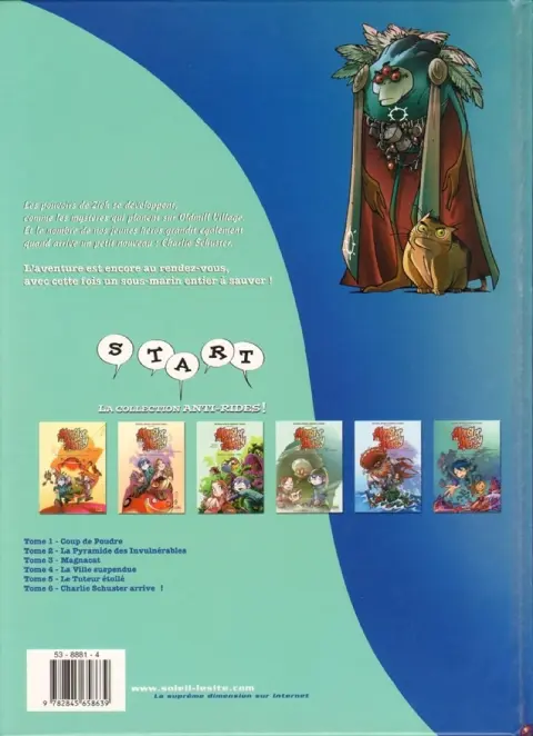 Verso de l'album Monster Allergy Tome 6 Charlie Schuster arrive !
